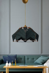 Chaos Pendant Lamp Chandelier Emerald Green