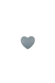 Small Gray Chubby Heart Handle -Width 4.5 Cm Boy 4.5 Cm Baby Kids Teenager Room Wardrobe Drawer Furniture Handle