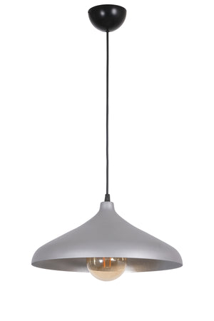 Nil Modern Design Cafe Kitchen Living Room Metal Gray Interior Gray Color Single Chandelier