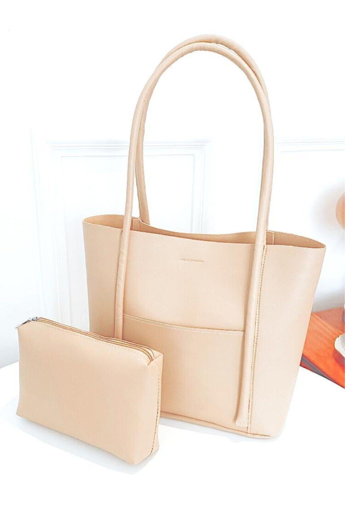 Cream Baby Shoulder Bag