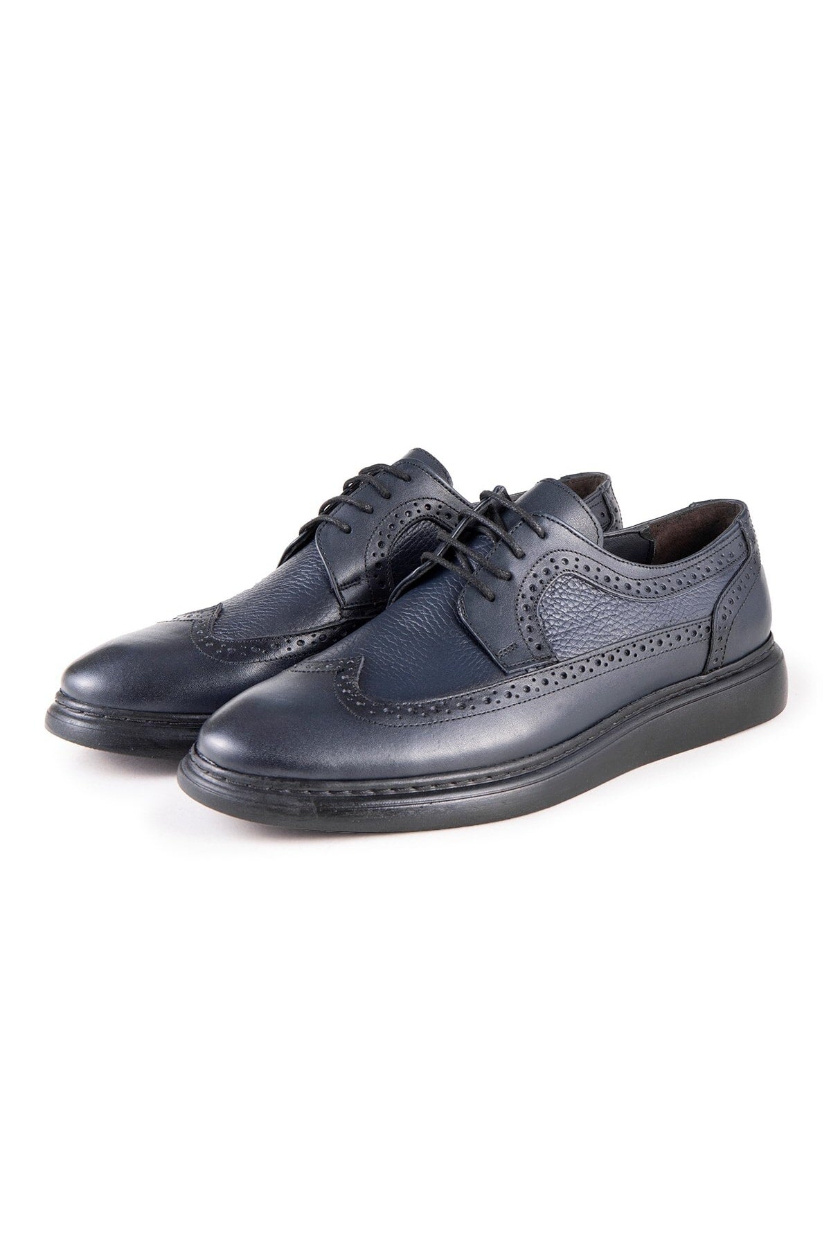 Lusso Genuine Leather Men's Casual Classic Shoes, Genuine Leather Classic Shoes, Derby Classic