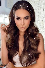 Hair Pearl (hair Stone) - 8mm Self Adhesive Hair Pearl (220 Pieces) - Swordslife