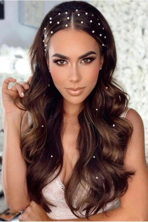 Hair Pearl (hair Stone) - 8mm Self Adhesive Hair Pearl (220 Pieces) - Swordslife