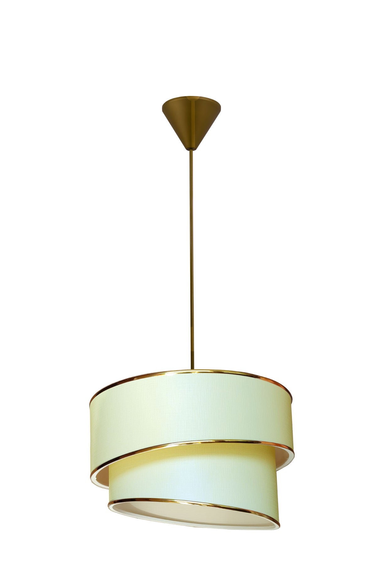 Ruzgar Modern Single Pendant Lamp Chandelier BEIGE ES119