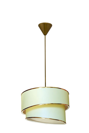 Ruzgar Moderne Einzel-Pendelleuchte Kronleuchter Beige Es119