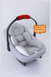 Orthopedic, Lumbar Supported Stroller Cushion, 100% Cotton Fabric
