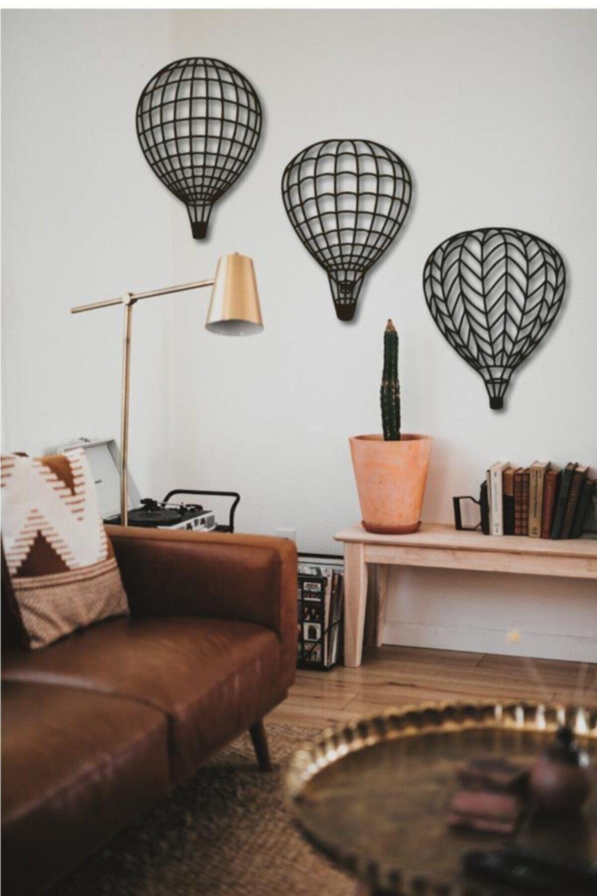 Flying Balloon Wall Decoration 3 Pieces Flying Balloon Wall Decor Decorative Ornament - Swordslife