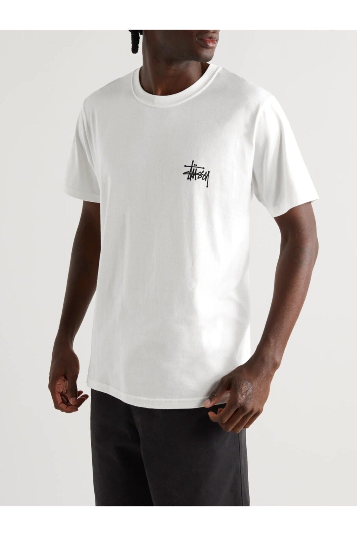 White Back Printed Unisex Short Sleeve T-shirt