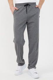 Men'S Anthracite Straight Leg Comfort Cut Sweatpants