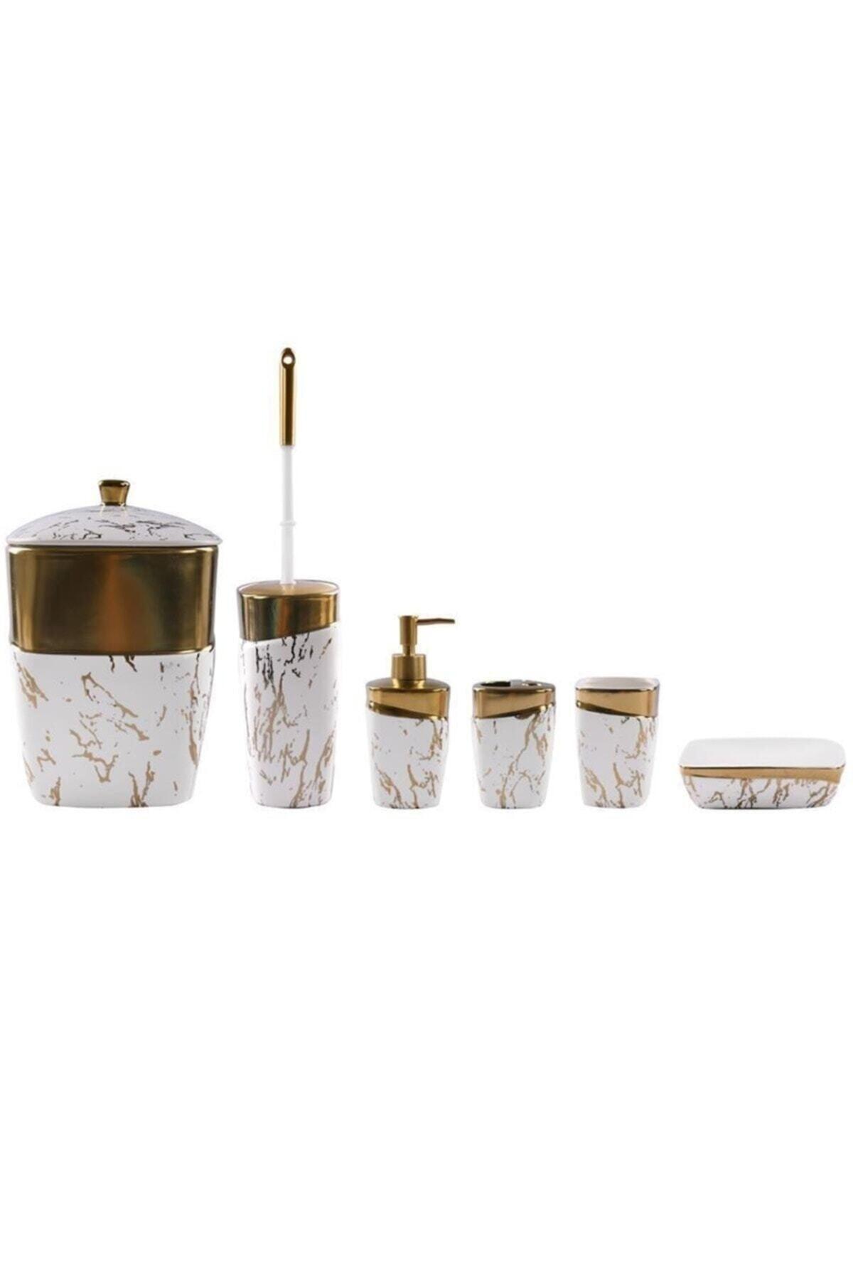 Arow Agatha 6 Piece Bathroom Set TR-1942 Fma988991 - Swordslife