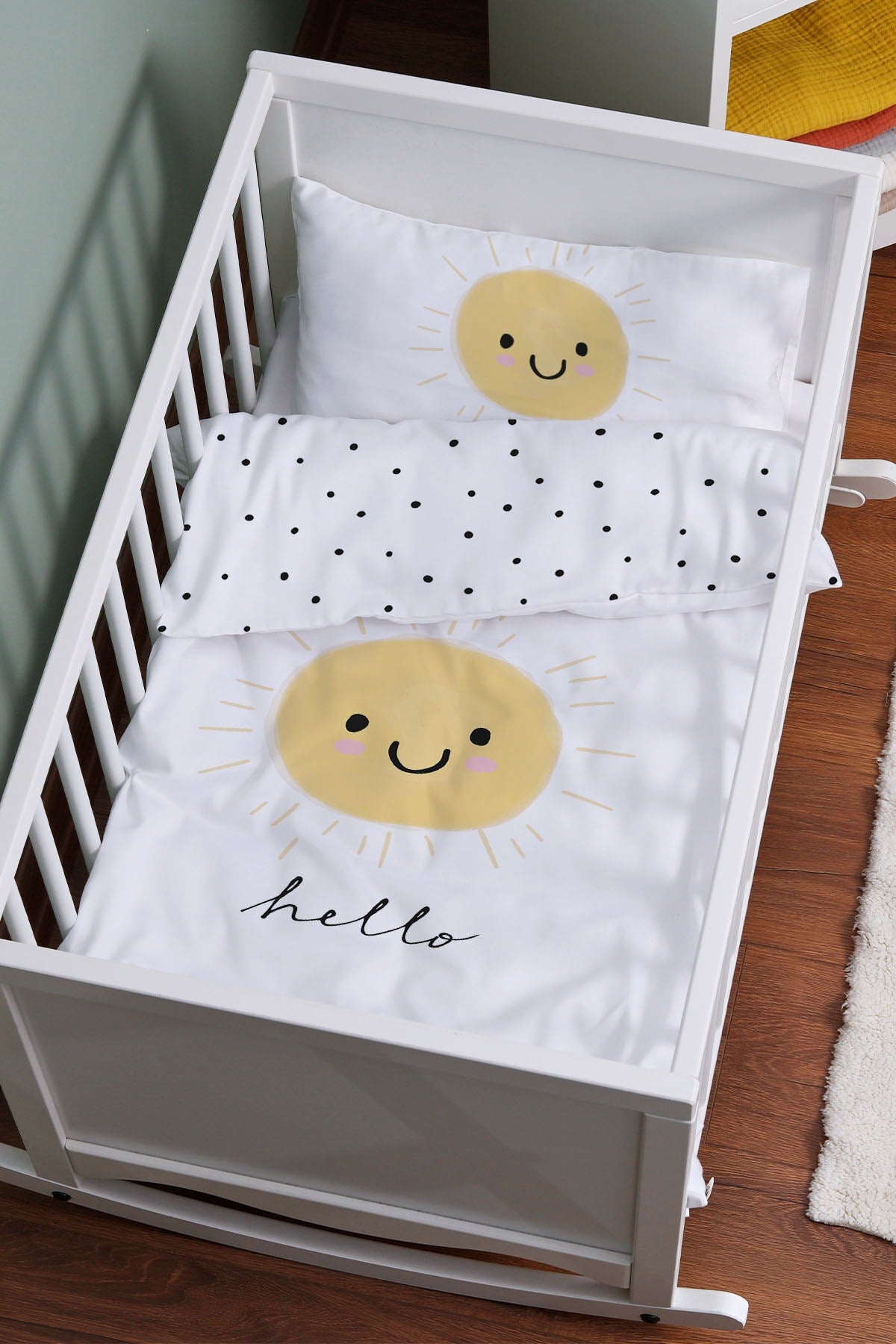 Mother'S Side Crib Sleeping Duvet Cover Set - Pure Baby