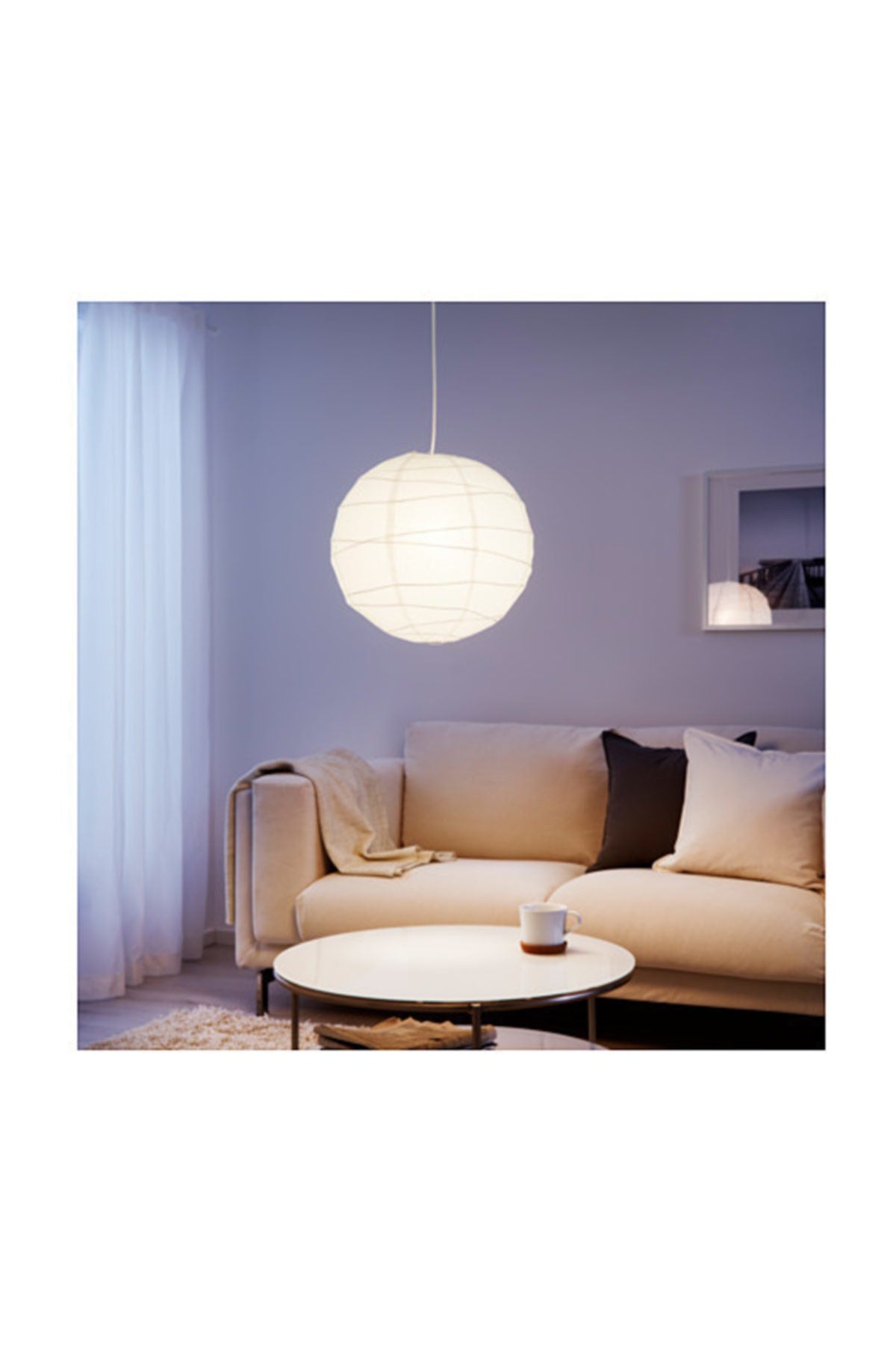Regolit Paper Japanese Lantern Pendant Lamp Ceiling Lamp 45 Cm