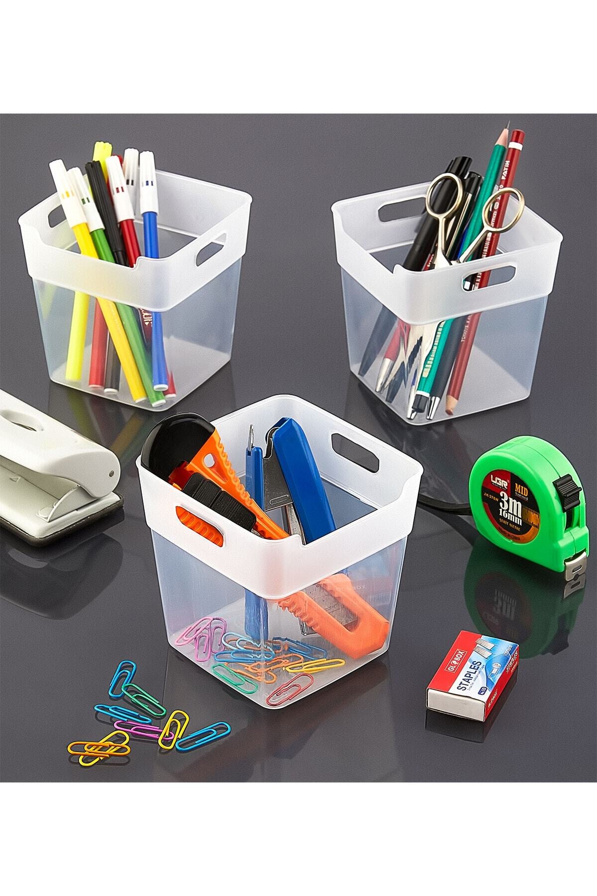 6er-Set Kühlschrank- und Abdeckungs-Organizer, Organizer (transparent)