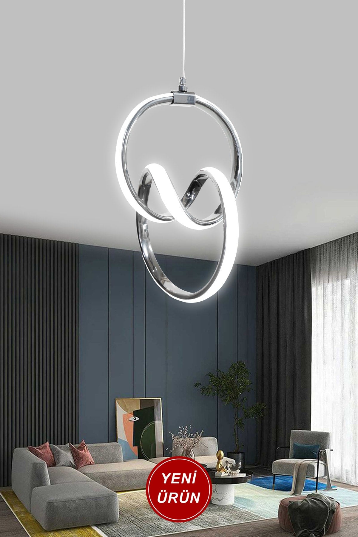 Chrome Case White Light Led Chandelier 1 Year Warranty Led Chandelier