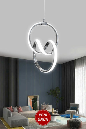 Chrome Case White Light Led Chandelier 1 Year Warranty Led Chandelier