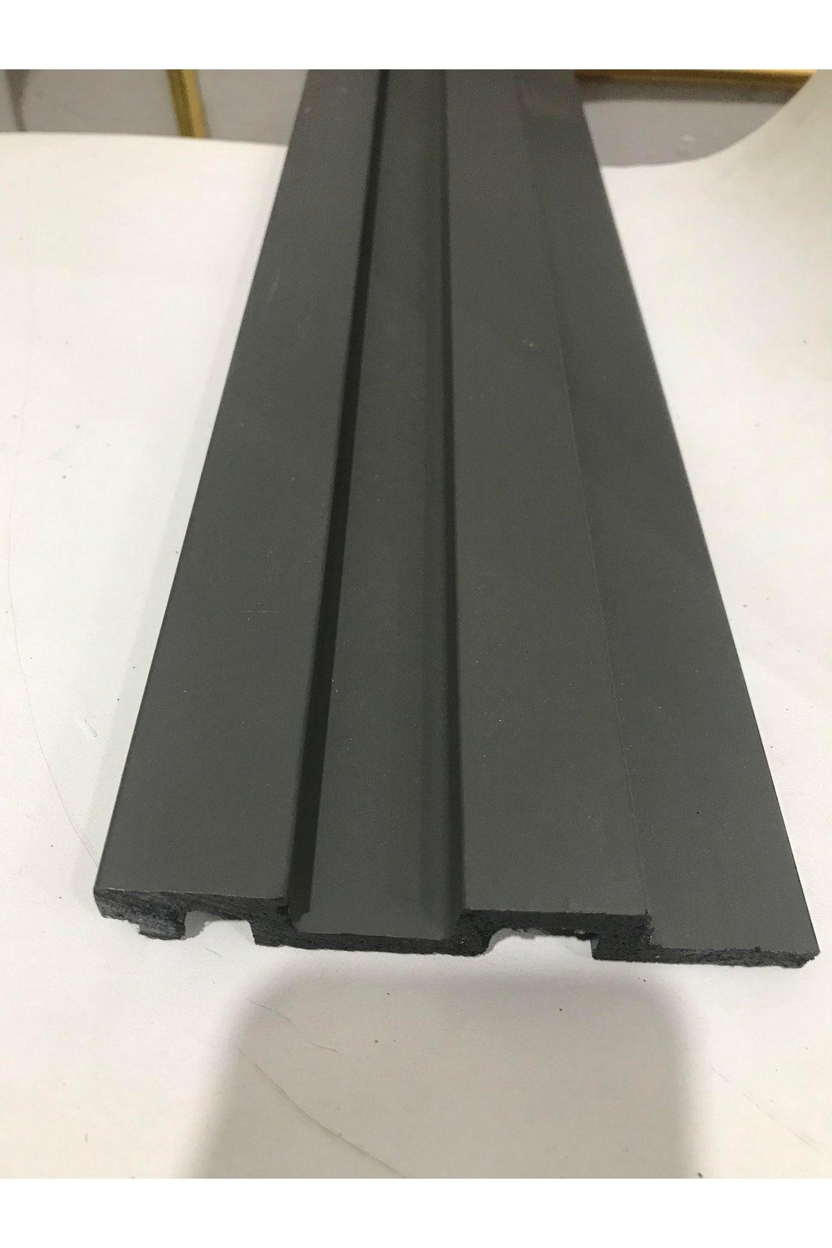 Wainscot Corrugated Panel Anthracite Color Width 12 Cm Length 2,90 Meters Note 1 Order is Sent as 6 Lengths - Swordslife