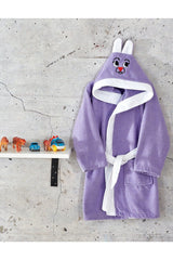 Hooded 100% Cotton Kids Bathrobe - Swordslife