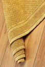 Alize Vintage Series Cotton Rug | Mustard - Swordslife