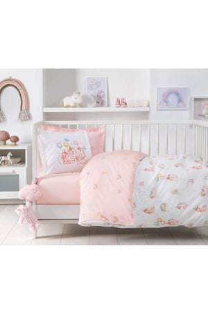 Unicorn Ranforce Baby Duvet Cover Set