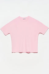 3683 Basic T-shirt Light Pink - Swordslife