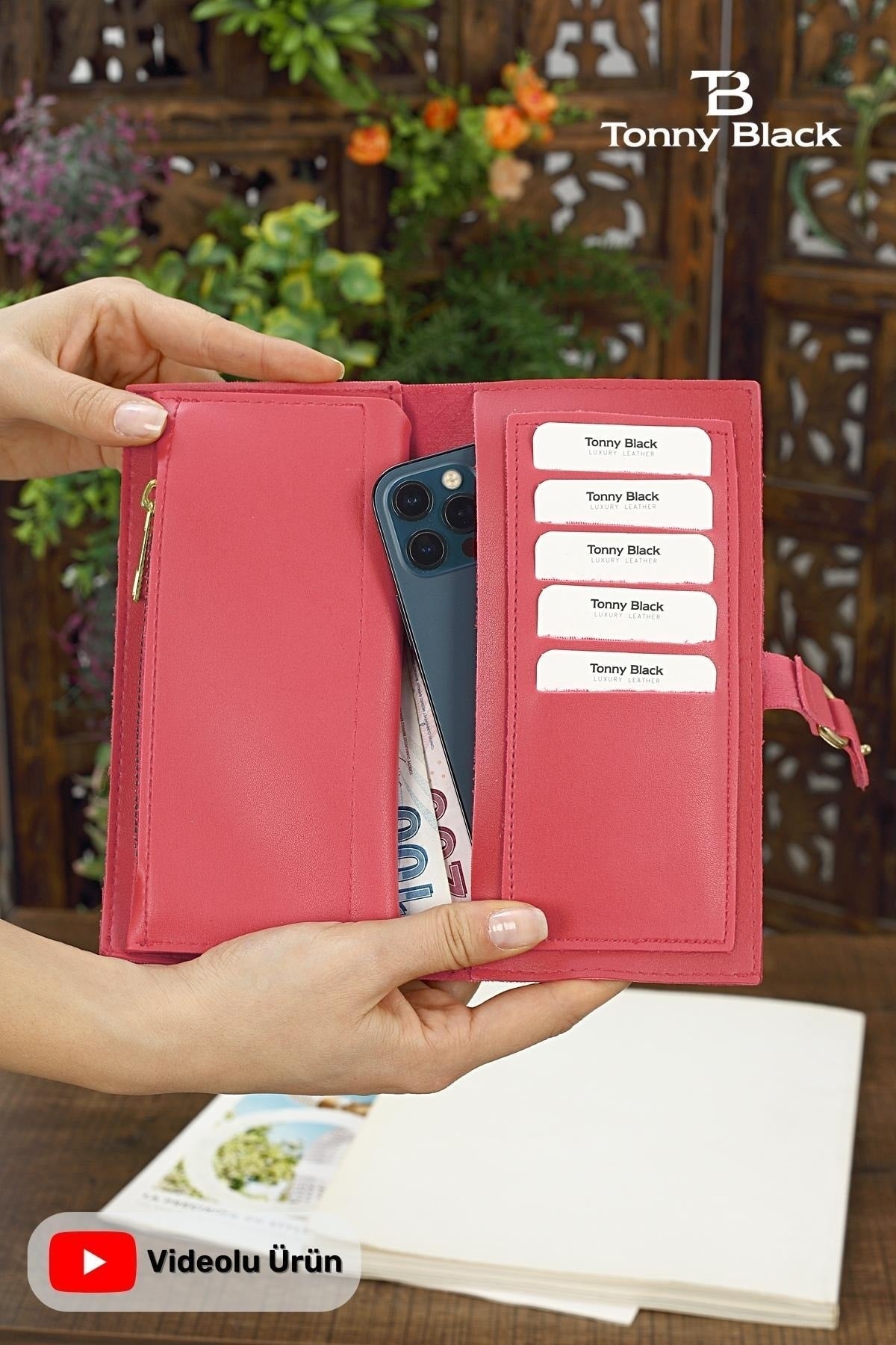 Neue Saison Multi-Handy und Münzfach Kartenhalter Handyhalter Clutch Portfolio Geldbörse