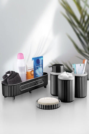 Acrylic 5 Piece Bath Set - Swordslife