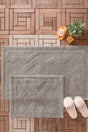 Milo Bath Mat Set - Gray - Swordslife
