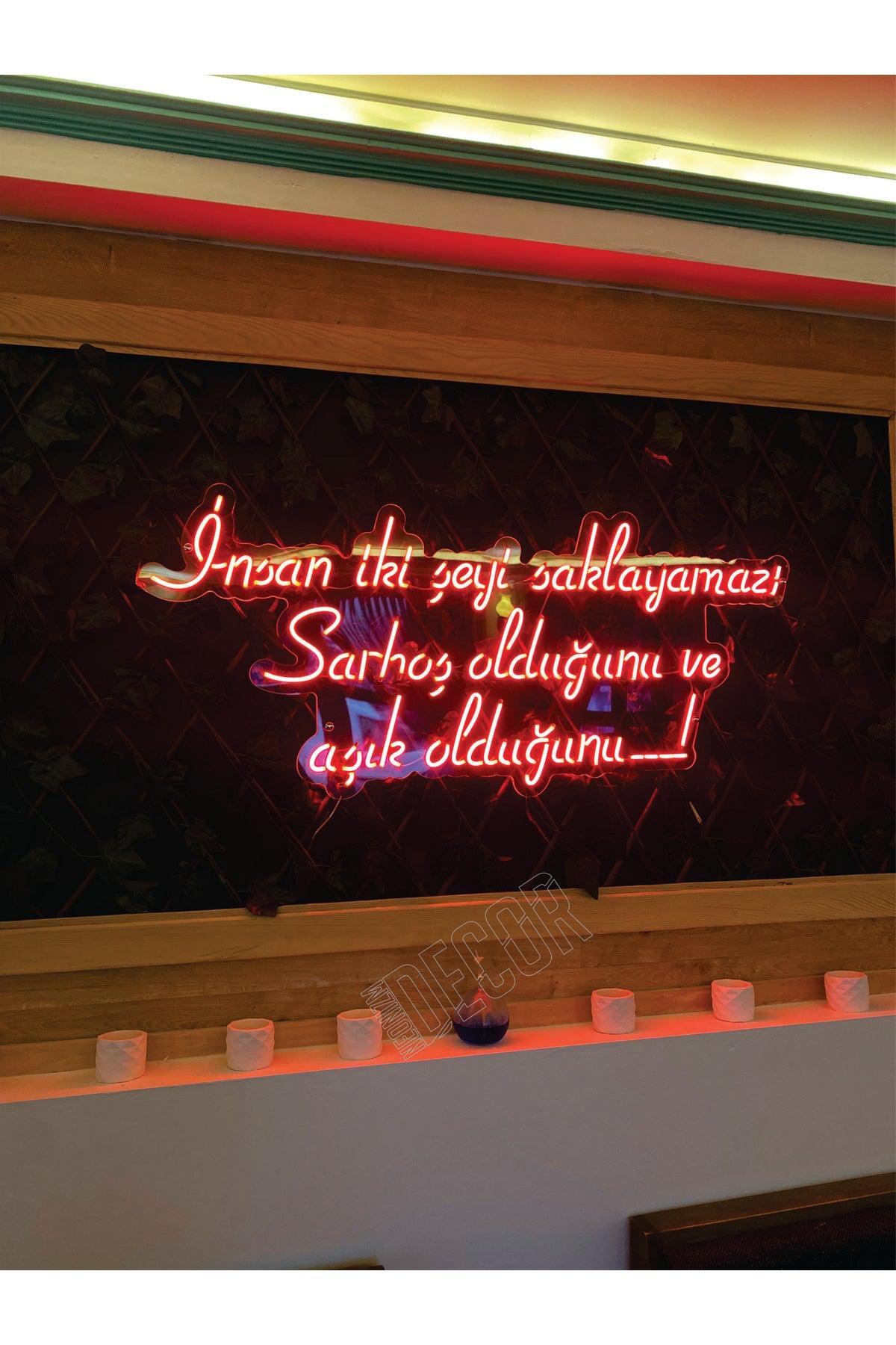 Written Neon Light Table - Swordslife