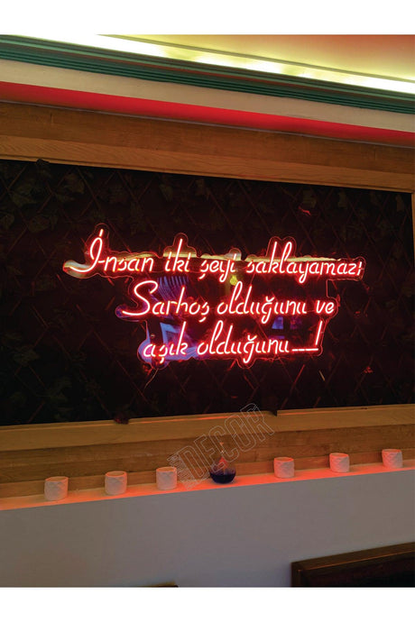 Written Neon Light Table - Swordslife