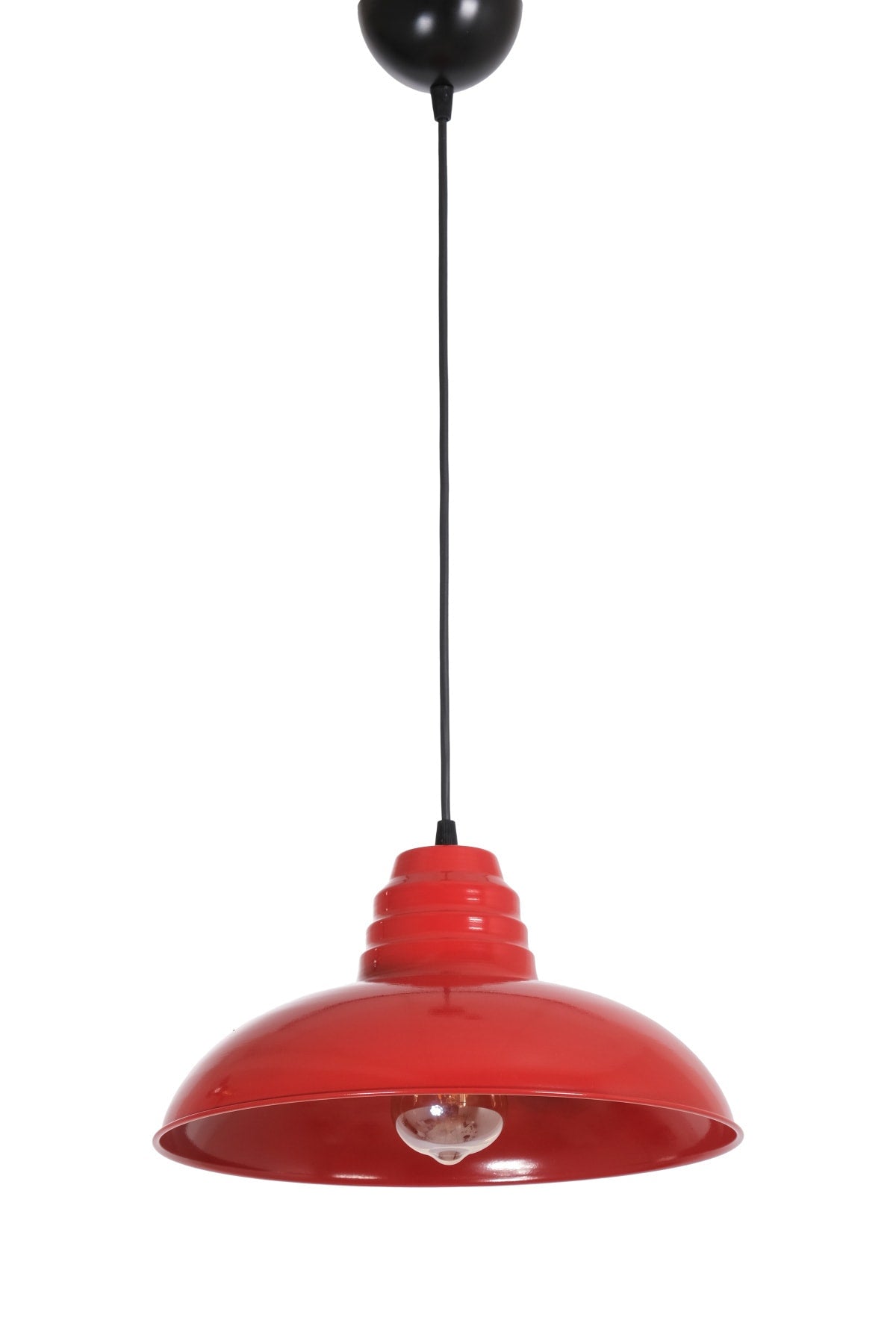 Sydney Modern Design Cafe - Kitchen - Living Room - Hall Red Color Single Chandelier