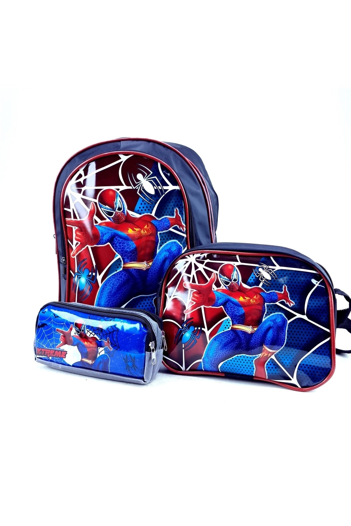 Boy Picture Primary School Kindergarten Kindergarten Student School Bag Set of 3