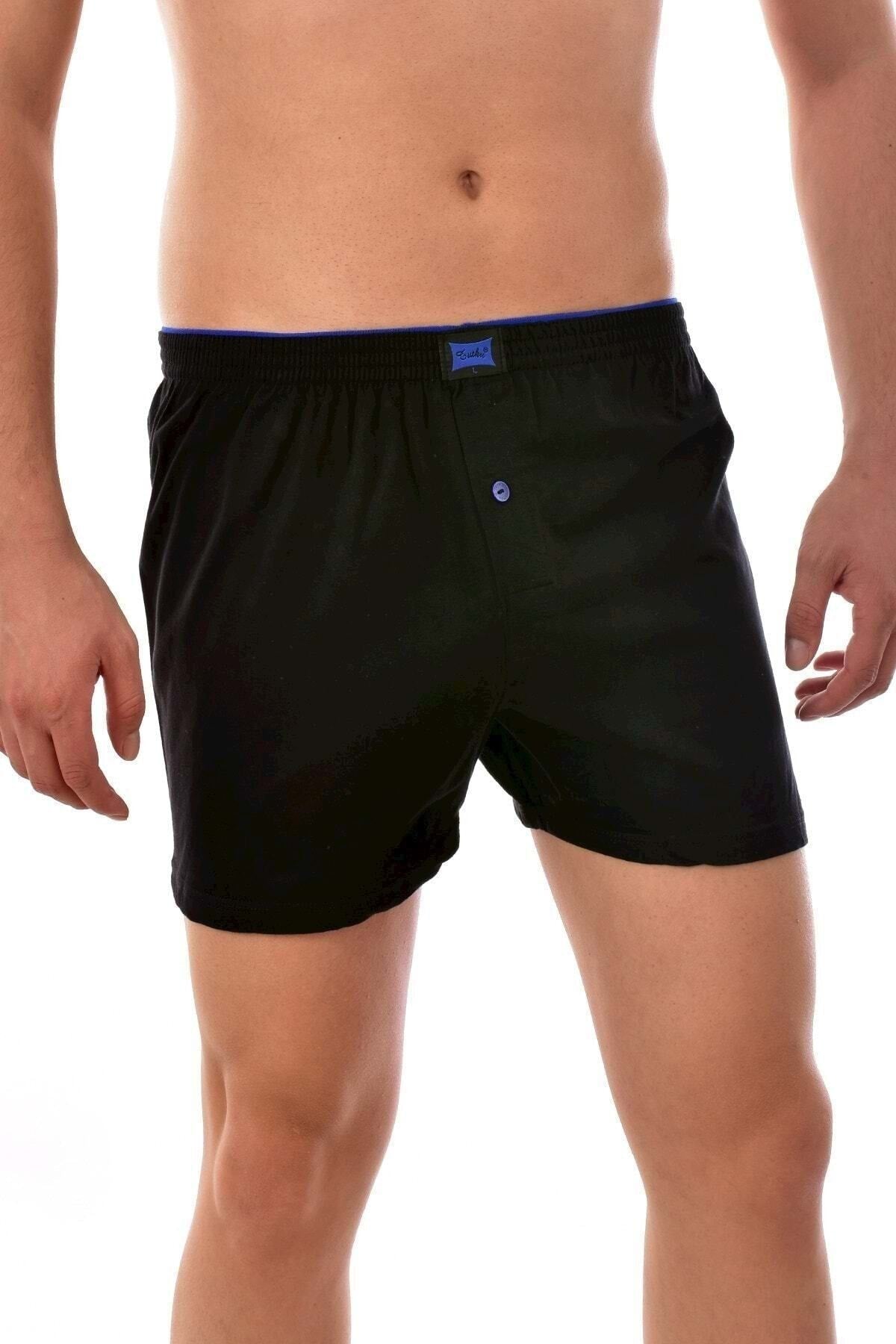 Men's Gray Combed Buttoned Boxer 312001181111