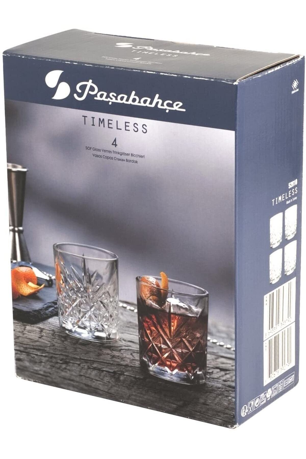 Timeless Whiskey Glass 4 Pieces 52810 (205cc)