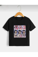 Powergirls Printed Kids T-Shirt 2-Pack