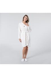 Brutta Women's Bathrobe Ecru - Swordslife