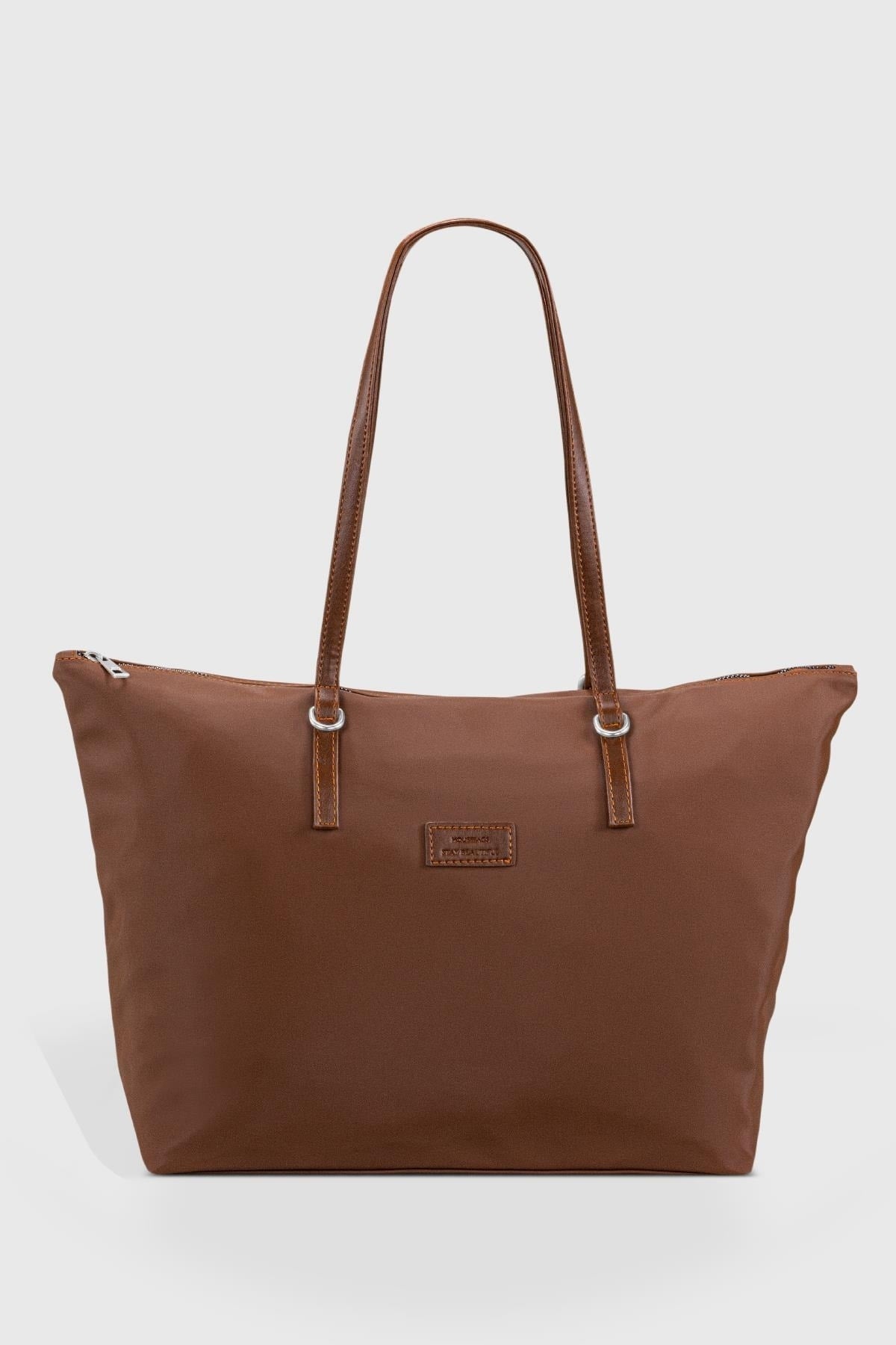 Women'S Brown Shopper Bag 217