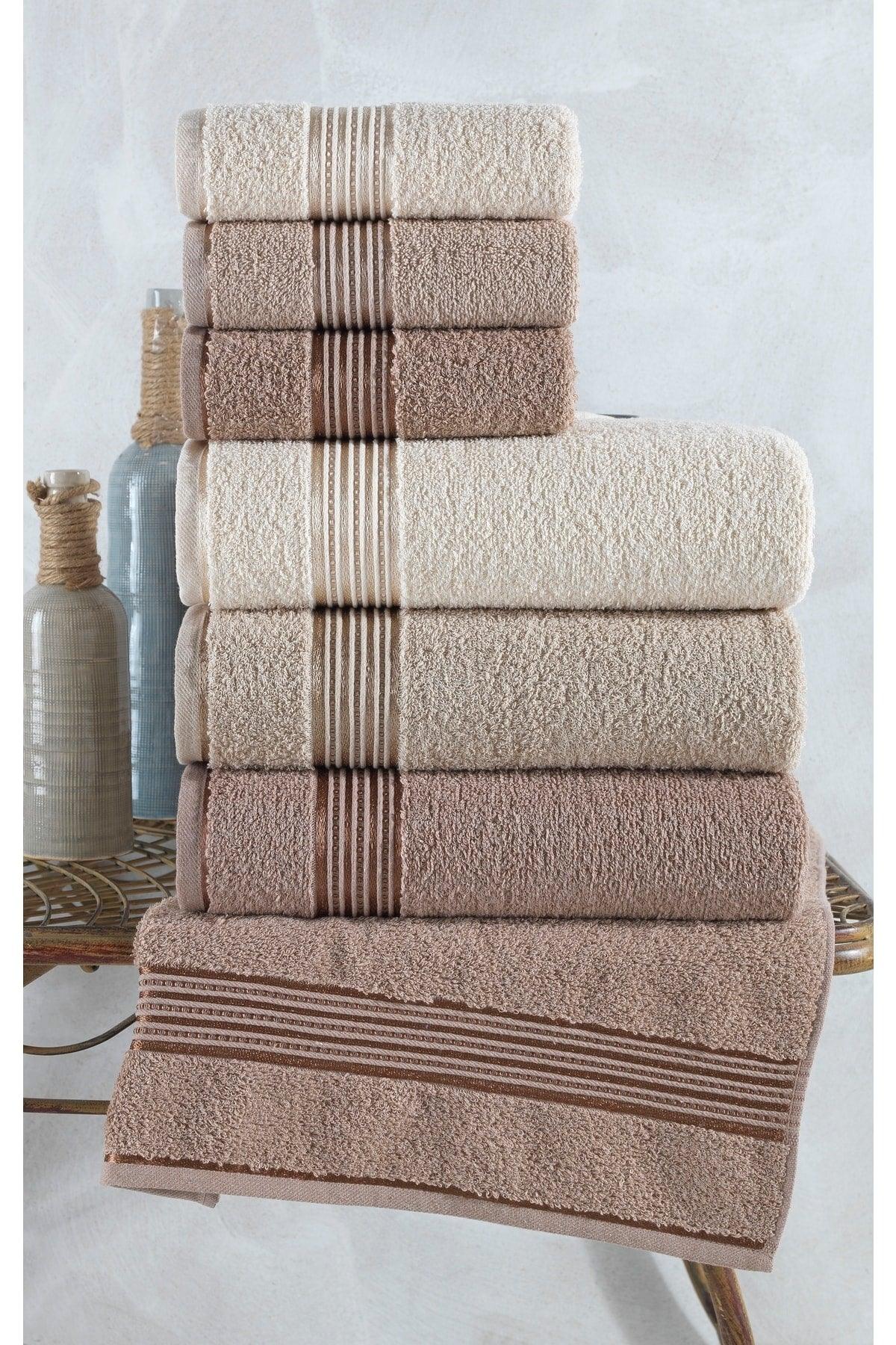 Alia 6 Pcs Bath Towel Set I Bath Set - Swordslife