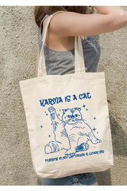 Karma Is A Cat Taylor Swift Tote Tote Bag