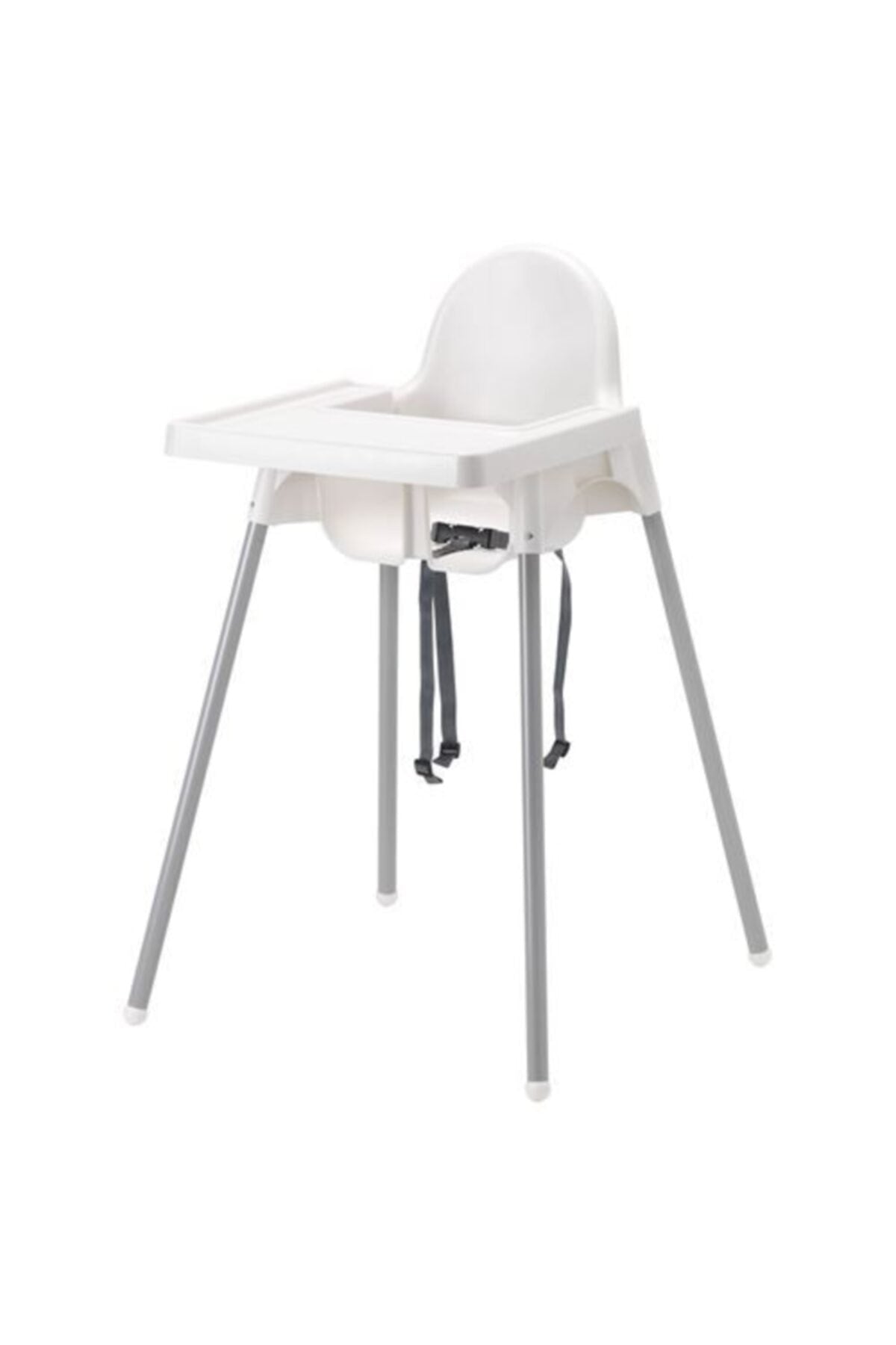 Unisex White Antelope Highchair With Tray
