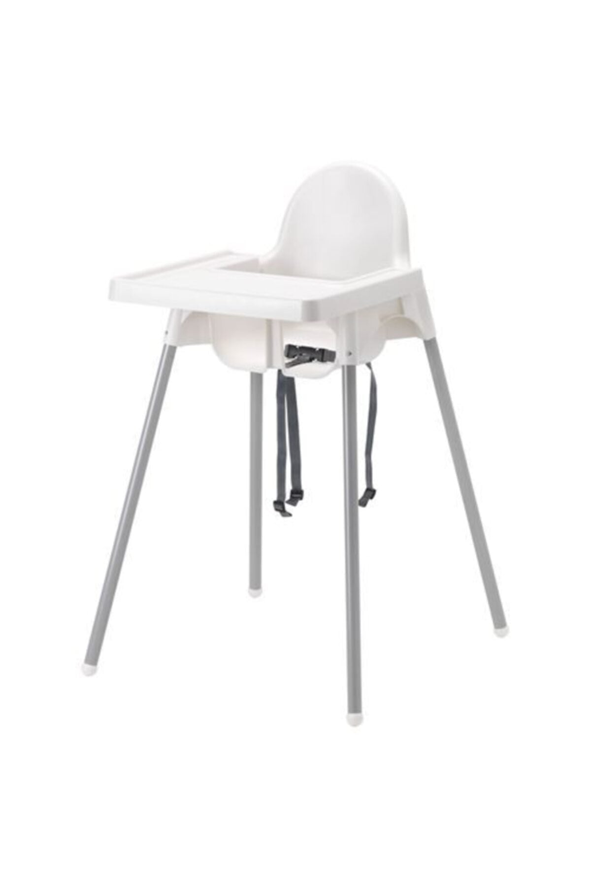 Unisex White Antelope Highchair with Tray