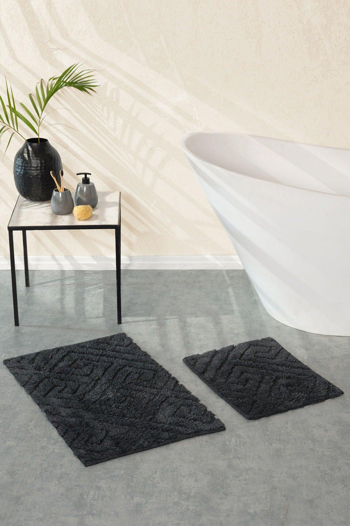 Elite Black Doormat Set 50x80 Cm 50x40 Cm - Swordslife