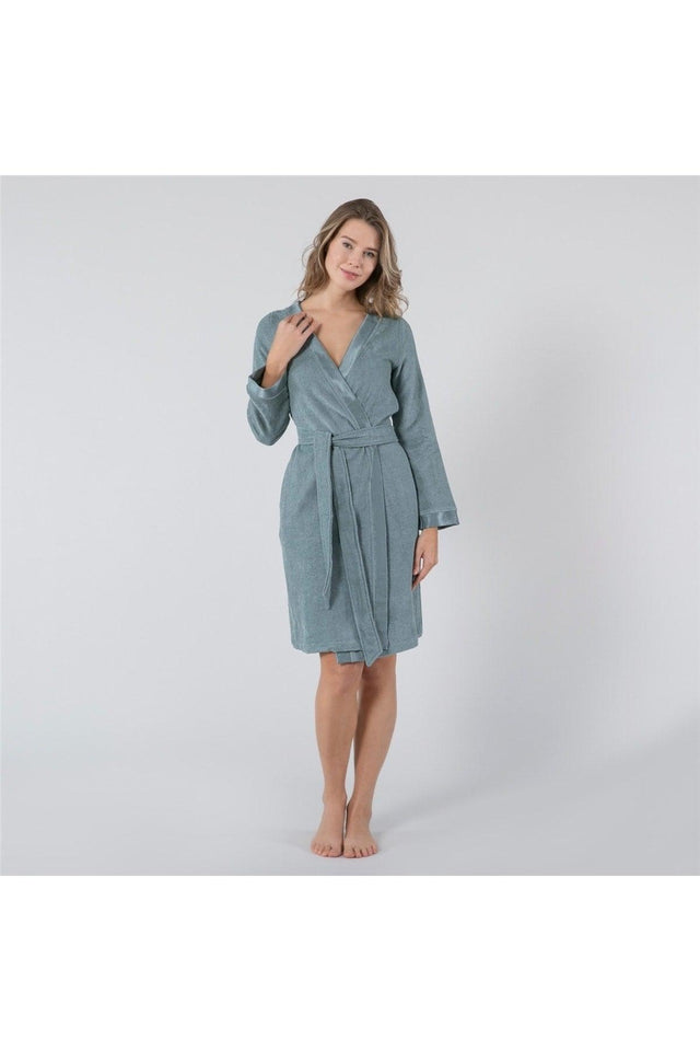 Floss Women's Bathrobe Leaf - Swordslife