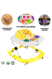 Layline Kids Supplies 3 Levels Adjustable Toy Walker