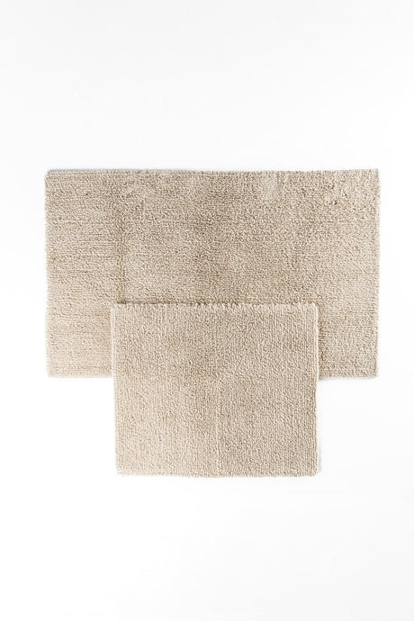 | Monolo | 100% Natural Cotton 2 Piece Bath Rug Set - Swordslife