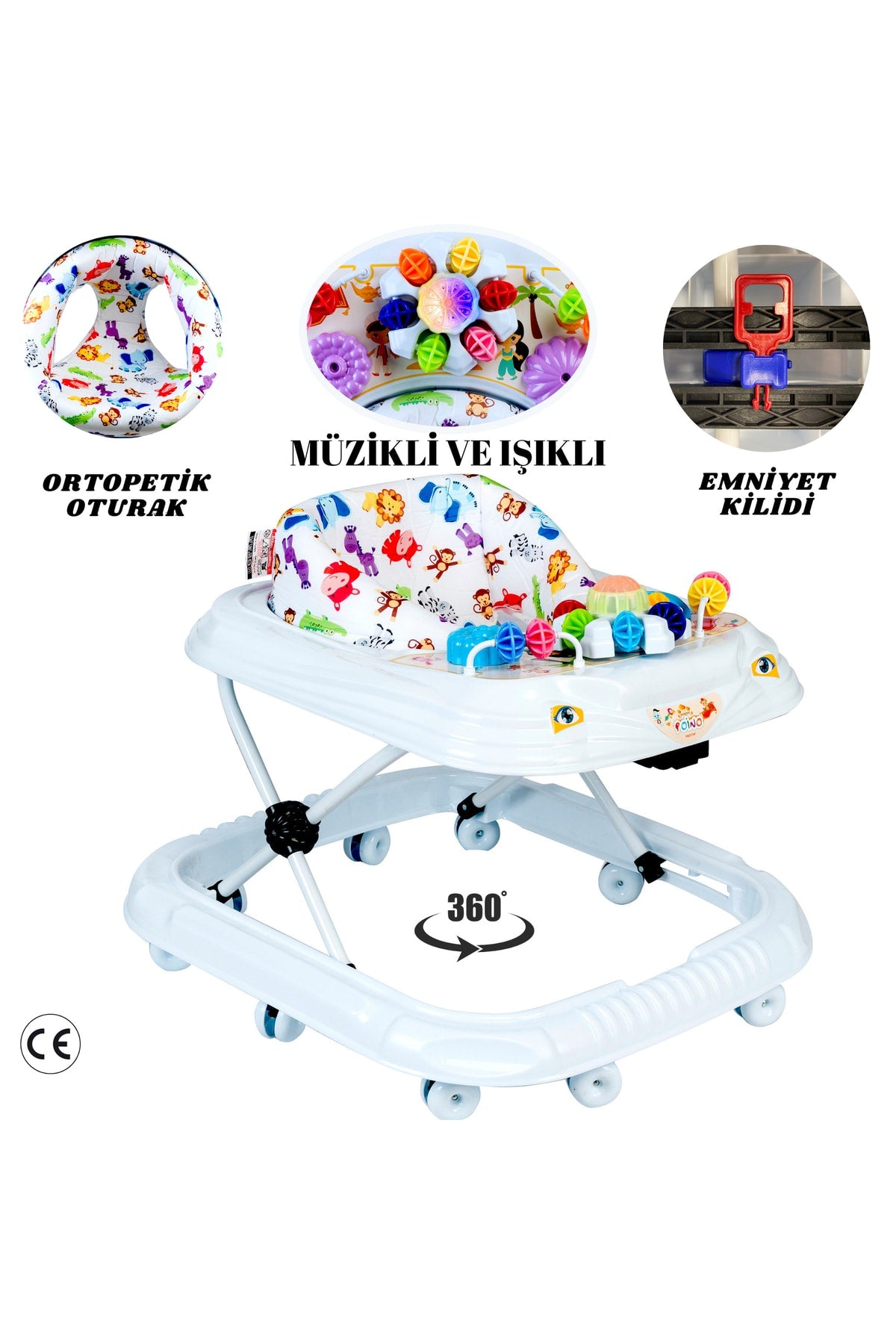 Children'S Equipment Musical And Lighted Walker 10 Foot Spider Model Yrtç22