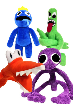 Roblox Rainbow Friends Advanced Komplettset – (Blau-Orange-Lila-Di̇Lli̇ Grün)