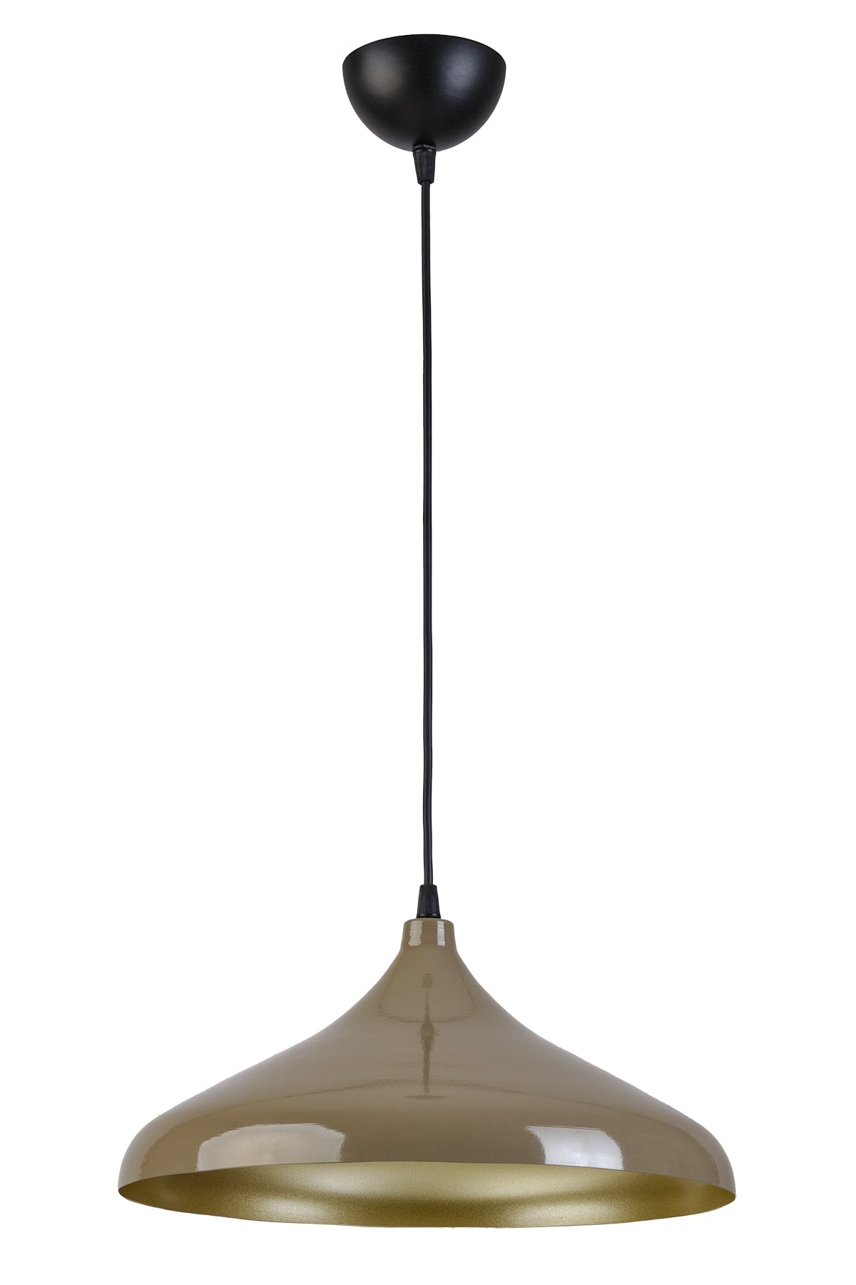 Nil Modern Design Living Room Kitchen Bedroom Cafe Coffee Interior Gold Colored Single Chandelier