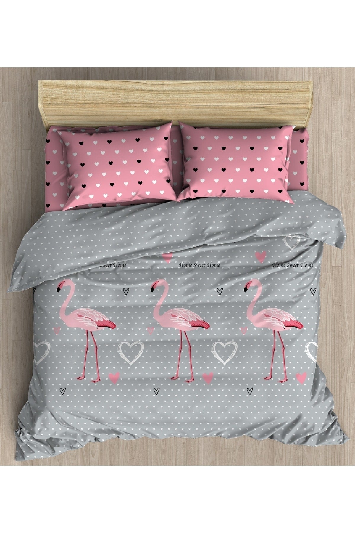 Flamingo Model Baby Duvet Cover Set