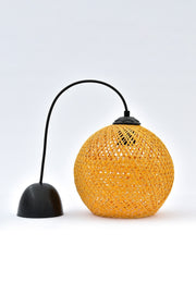 Balle Yellow Pendant Lamp Ball Chandelier Black Cable