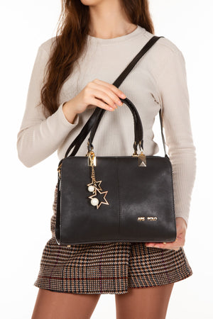 Women'S Stylish 6 Compartment Hand And Shoulder Bag Handbag,Sleeve Bag